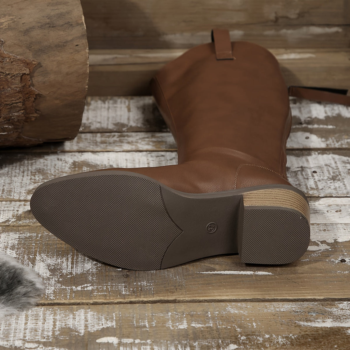 Bottes pour femmes montant jusqu’au genou avec fermeture éclair et bout pointu - doublure en mesh - confortables et élégantes au quotidien | Sansoti