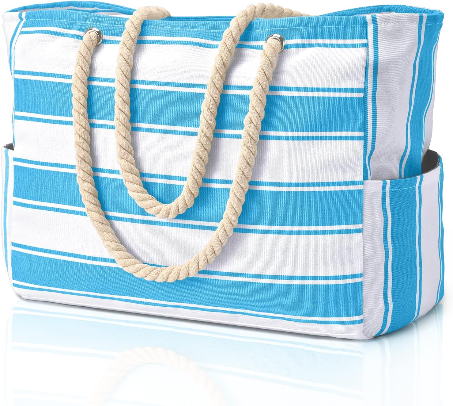 Waterbestendige Strandtas Oversized met Zandwerende Binnenvulling – Perfecte Zomertas voor Strand, Zwembad en Reizen | Sansoti