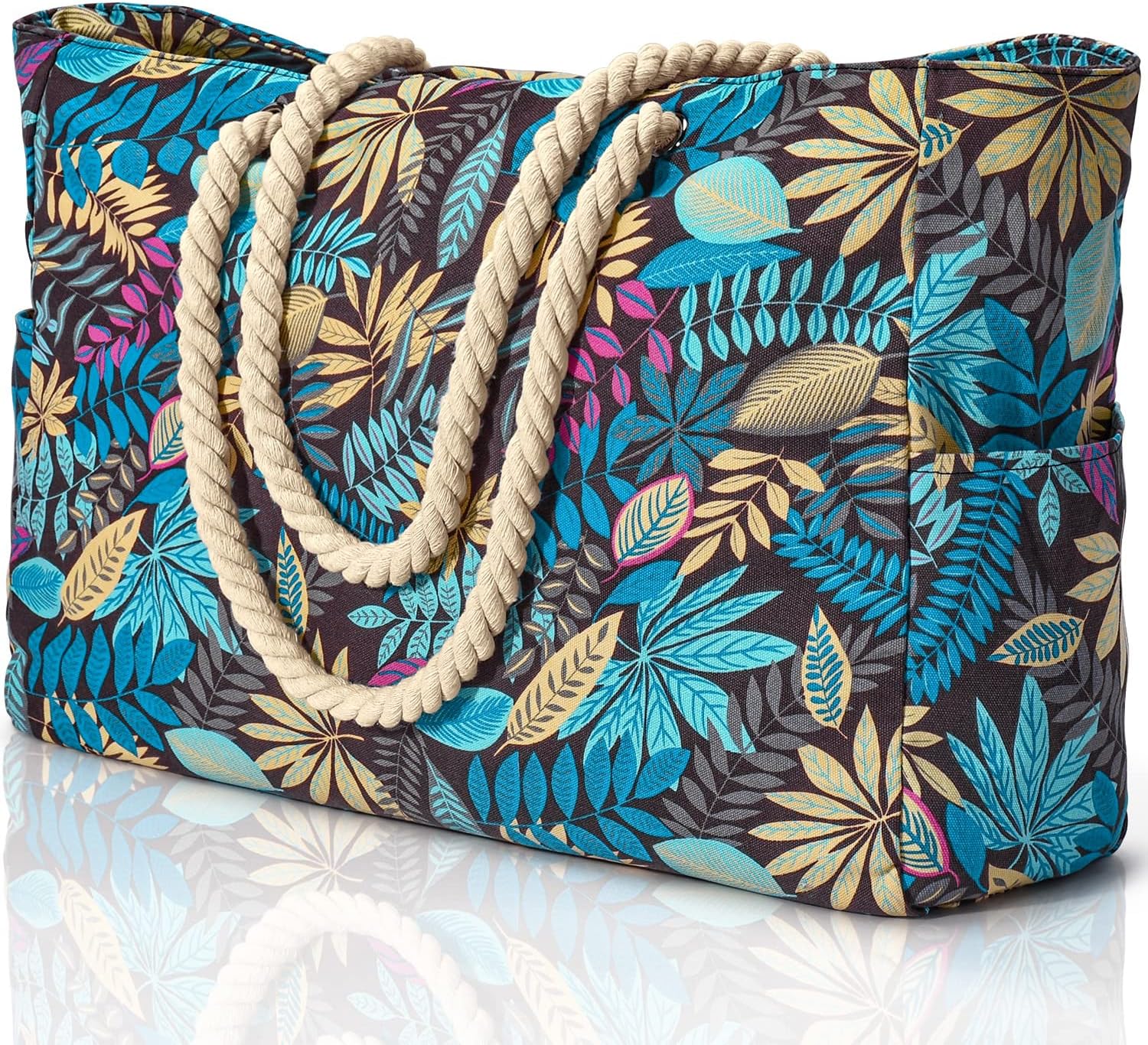 Waterbestendige Strandtas Oversized met Zandwerende Binnenvulling – Perfecte Zomertas voor Strand, Zwembad en Reizen | Sansoti