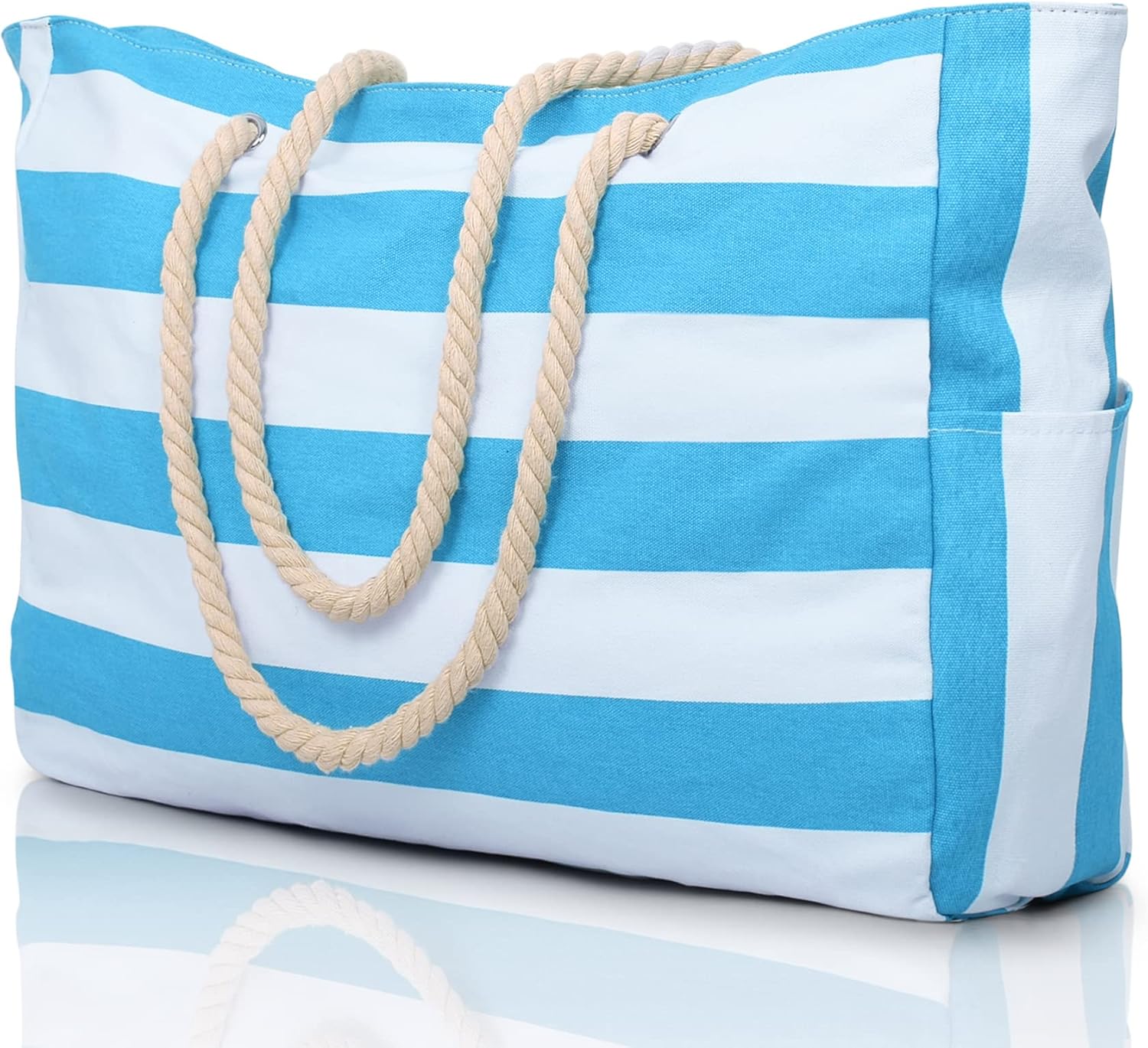 Waterbestendige Strandtas Oversized met Zandwerende Binnenvulling – Perfecte Zomertas voor Strand, Zwembad en Reizen | Sansoti