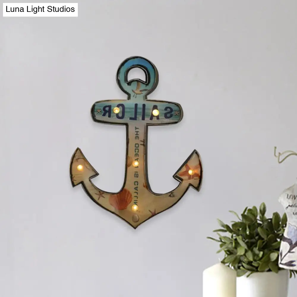 Wandlamp LED Flush Mount met Batterijvoeding – Modern Metalen Nachtlampje in Zwart, Roze-Rood & Blauw-Geel | Sansoti