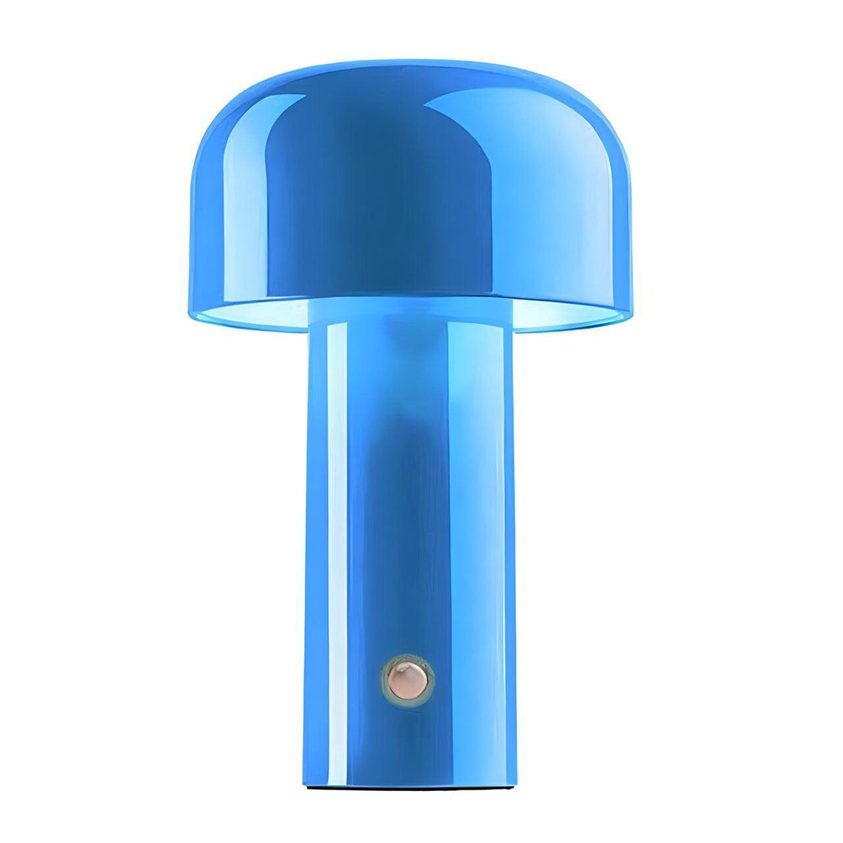 Lampe de table LED rechargeable au design champignon, sans fil et à intensité réglable, éclairage d’ambiance pour salon, chambre et salle à manger | Sansoti