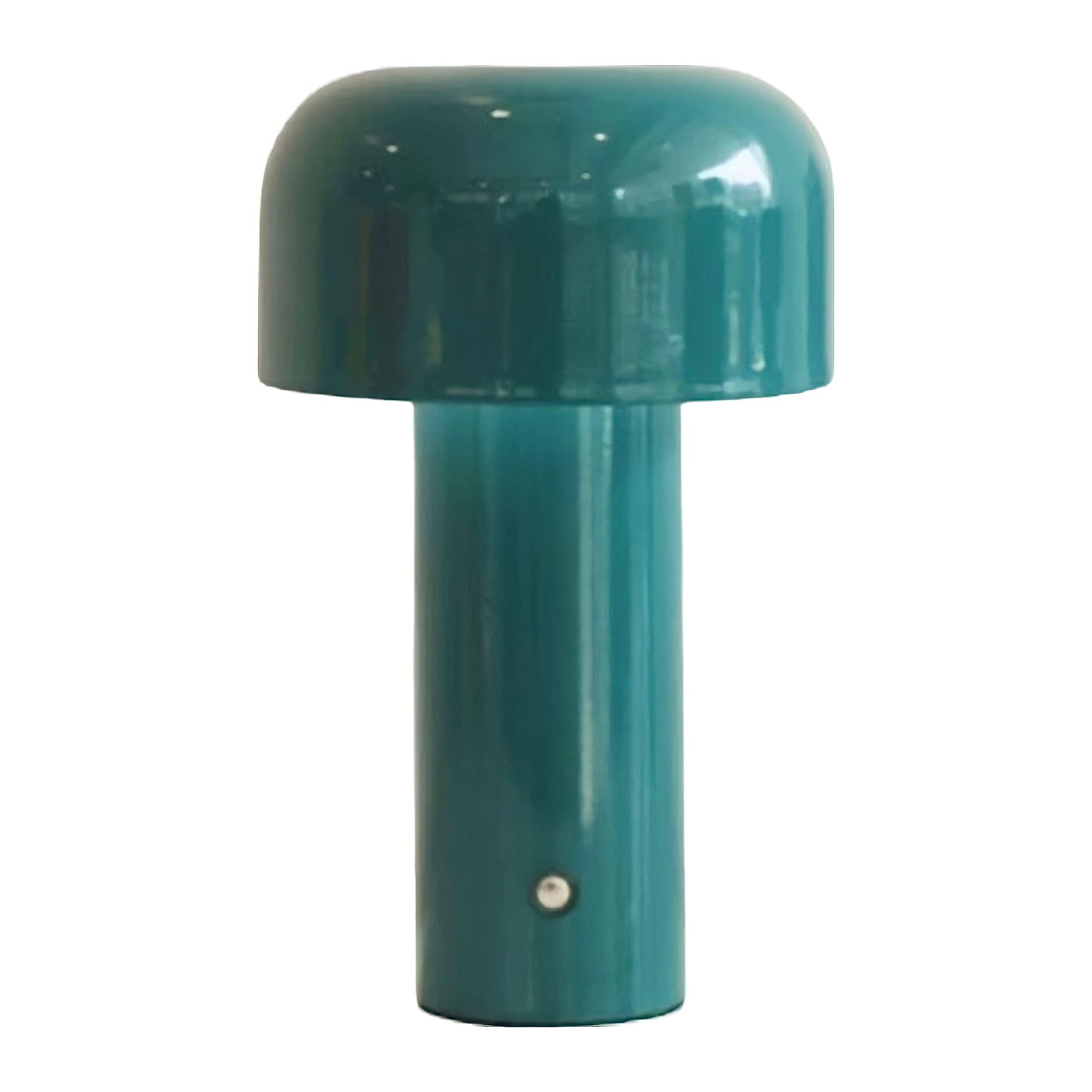 Lampe de table LED rechargeable au design champignon, sans fil et à intensité réglable, éclairage d’ambiance pour salon, chambre et salle à manger | Sansoti