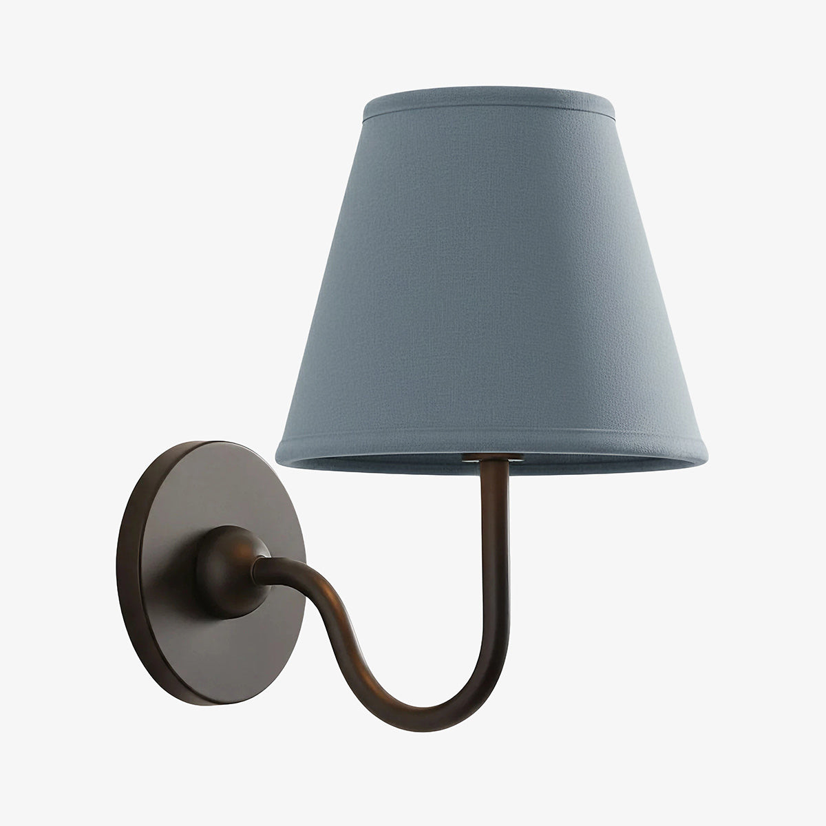 Wandlamp met Geplisseerde Stoffen Kap – Klassieke Verlichting voor Slaapkamer en Woonkamer | Sansoti