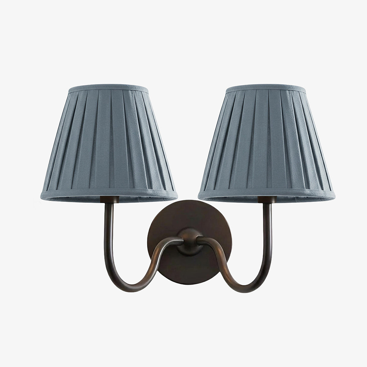 Wandlamp met Geplisseerde Stoffen Kap – Klassieke Verlichting voor Slaapkamer en Woonkamer | Sansoti