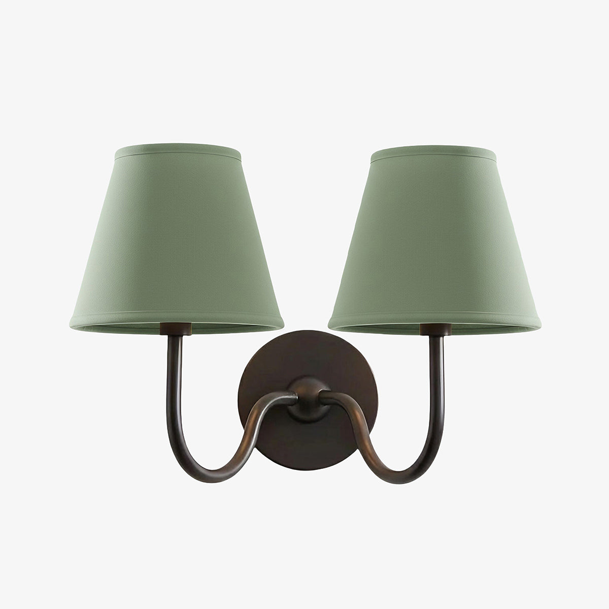 Wandlamp met Geplisseerde Stoffen Kap – Klassieke Verlichting voor Slaapkamer en Woonkamer | Sansoti