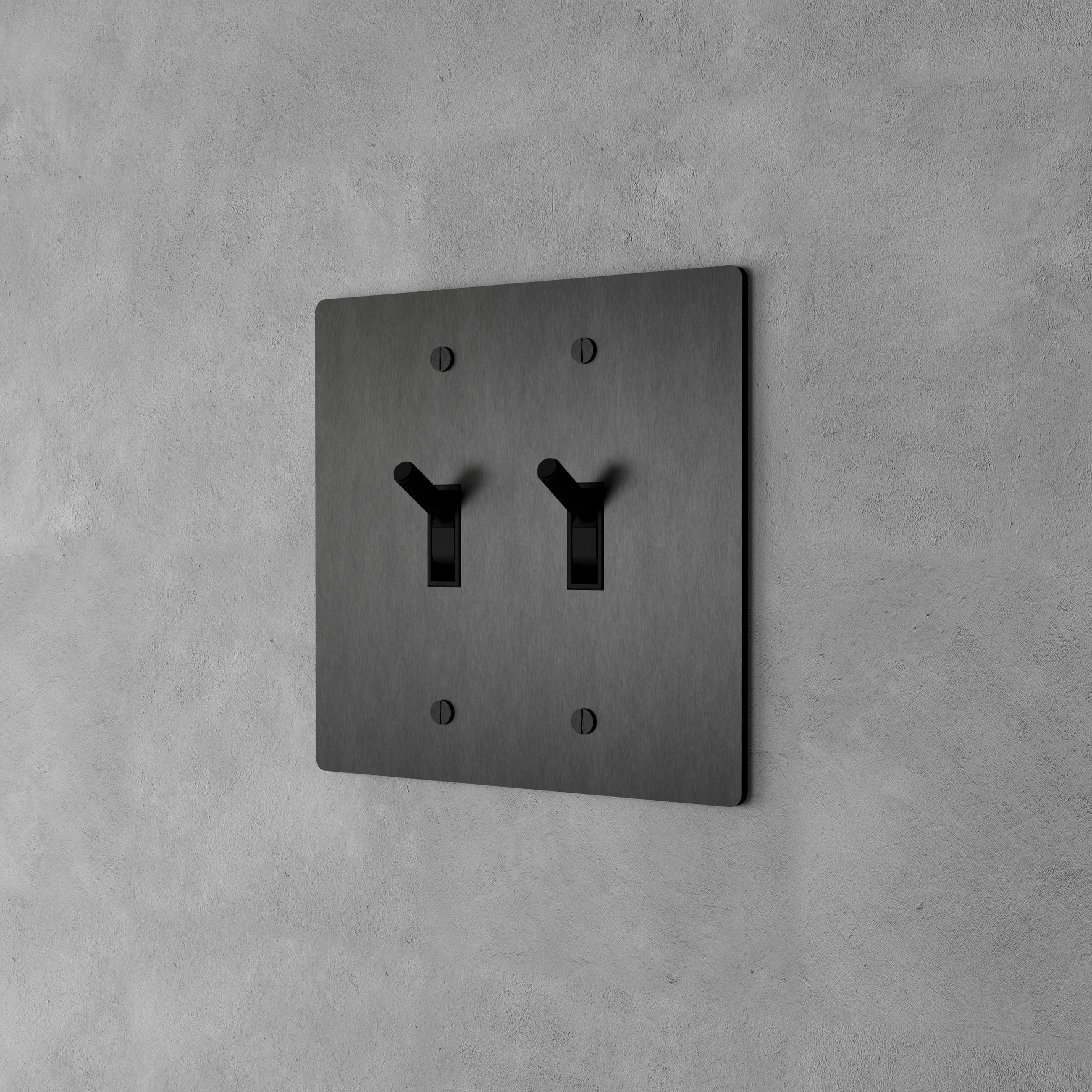 Luxe Messing Tuimelschakelaar Met Minimalistisch Design En Hoogwaardige Afwerking | Sansoti