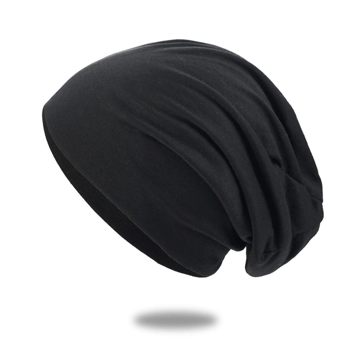 Slouch Beanie Hat Unisex Breathable Cotton Stretch Winter Autumn Soft Warm Streetwear Headwear | Sansoti