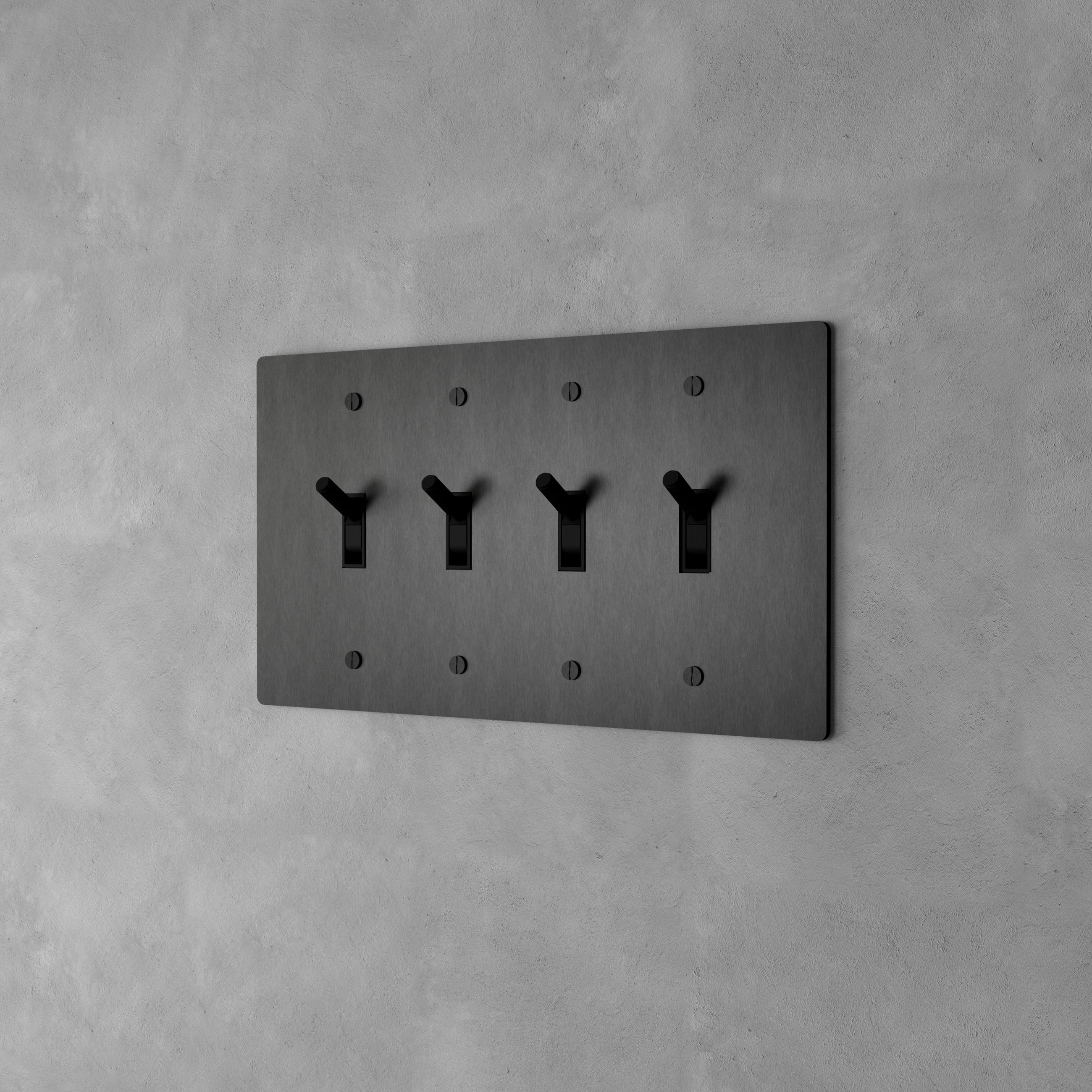 Luxe Messing Tuimelschakelaar Met Minimalistisch Design En Hoogwaardige Afwerking | Sansoti