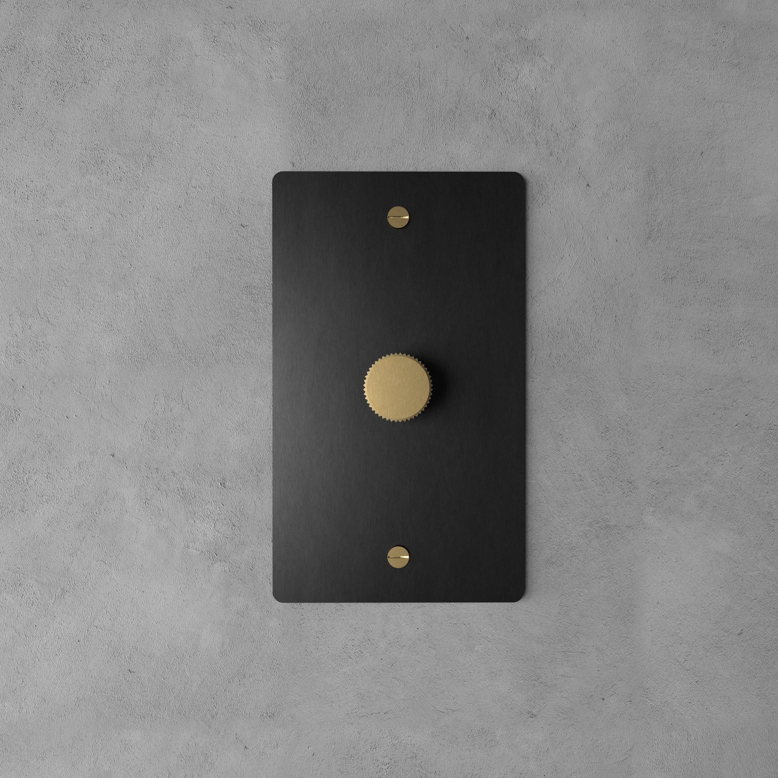 Luxe Messing Dimmer Schakelaar Met Draaiknop En Tijdloos Design | Sansoti