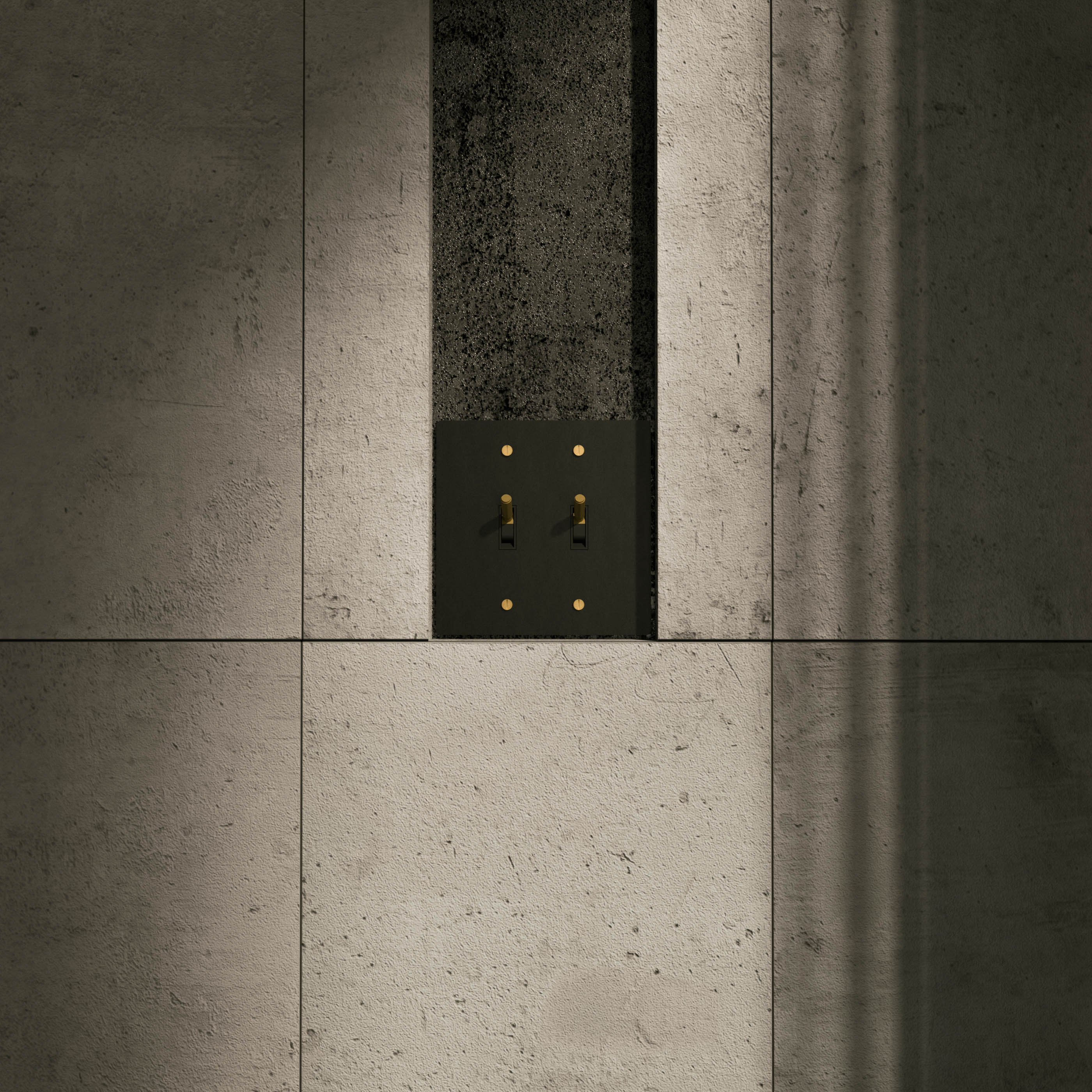 Luxe Messing Tuimelschakelaar Met Minimalistisch Design En Hoogwaardige Afwerking | Sansoti