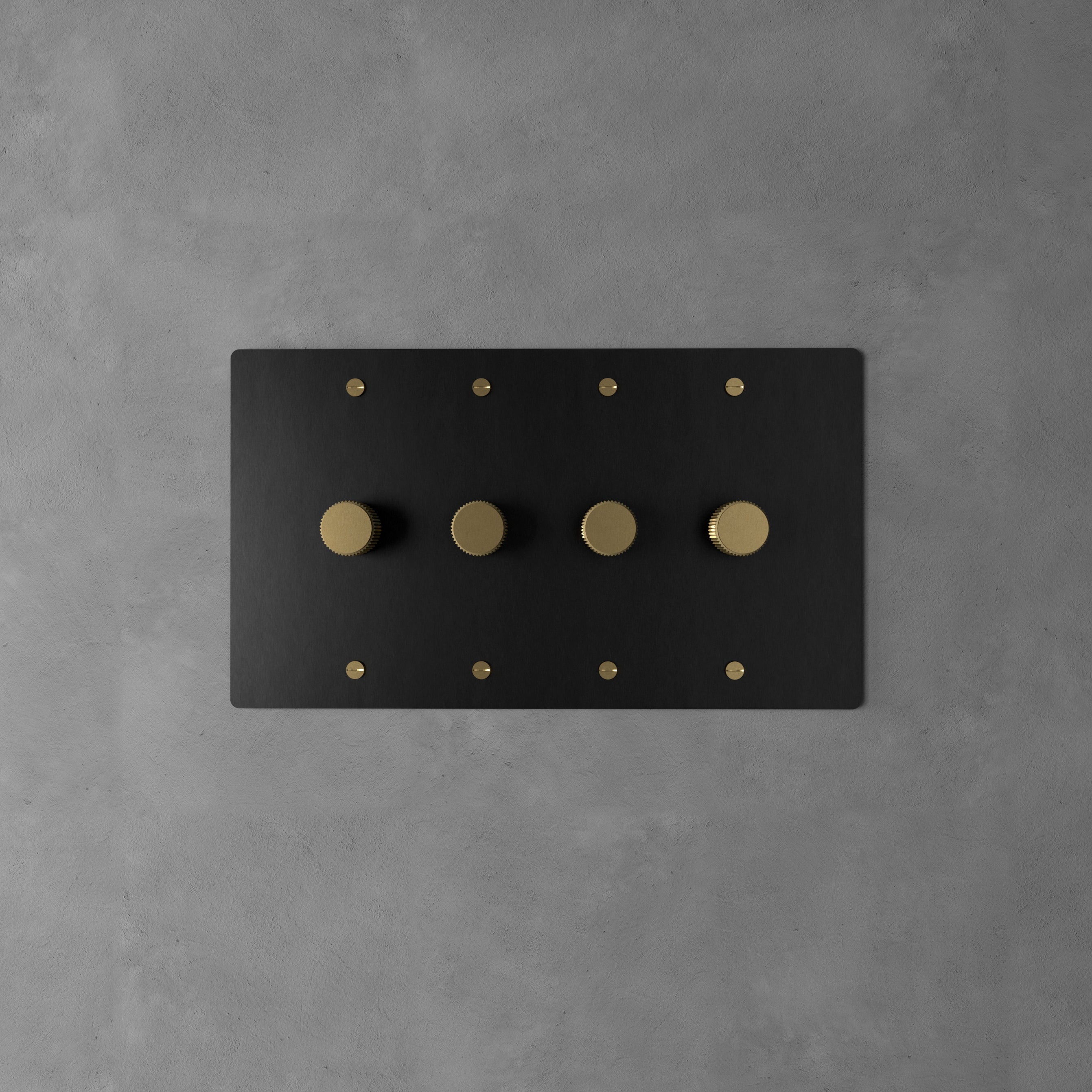 Luxe Messing Dimmer Schakelaar Met Draaiknop En Tijdloos Design | Sansoti