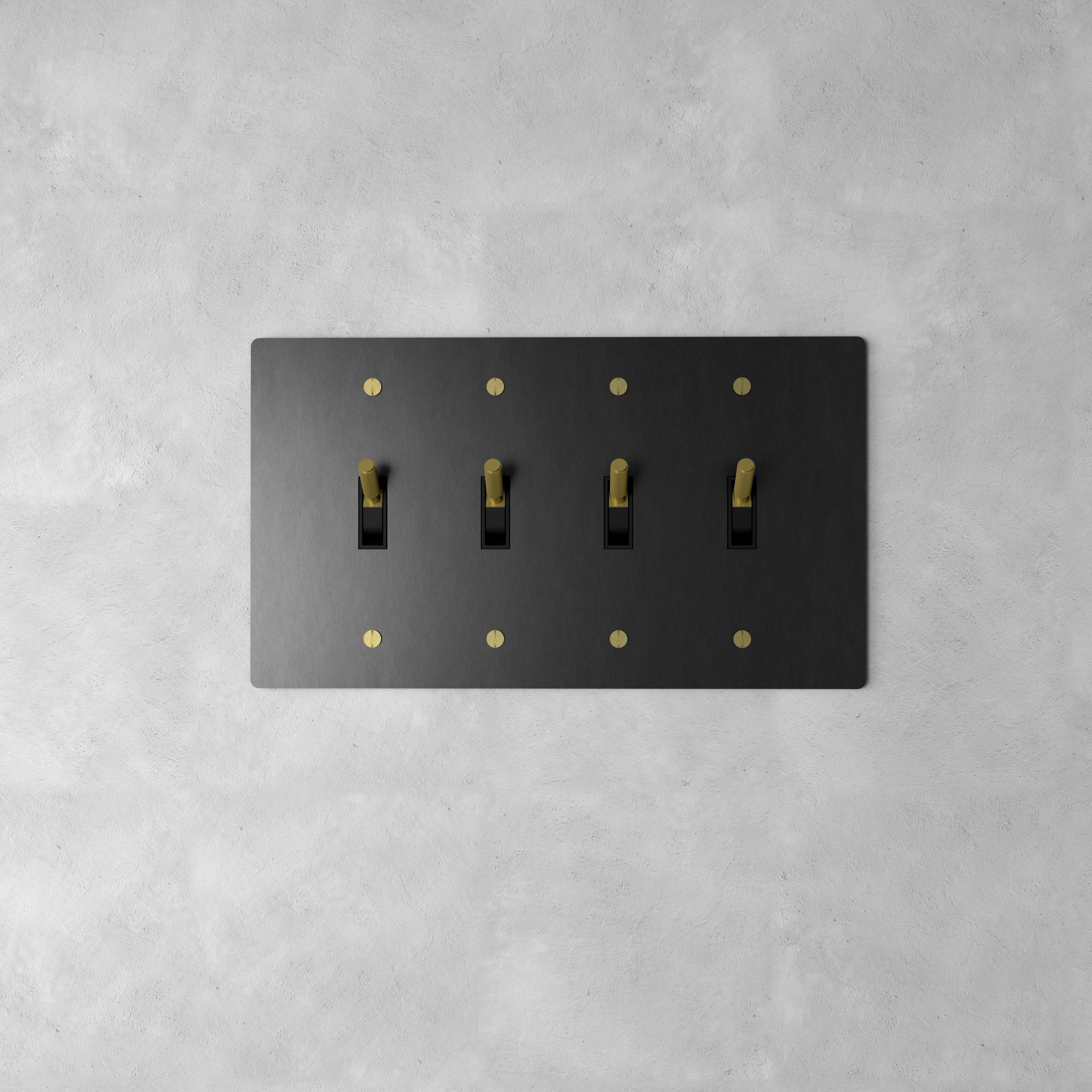 Luxe Messing Tuimelschakelaar Met Minimalistisch Design En Hoogwaardige Afwerking | Sansoti