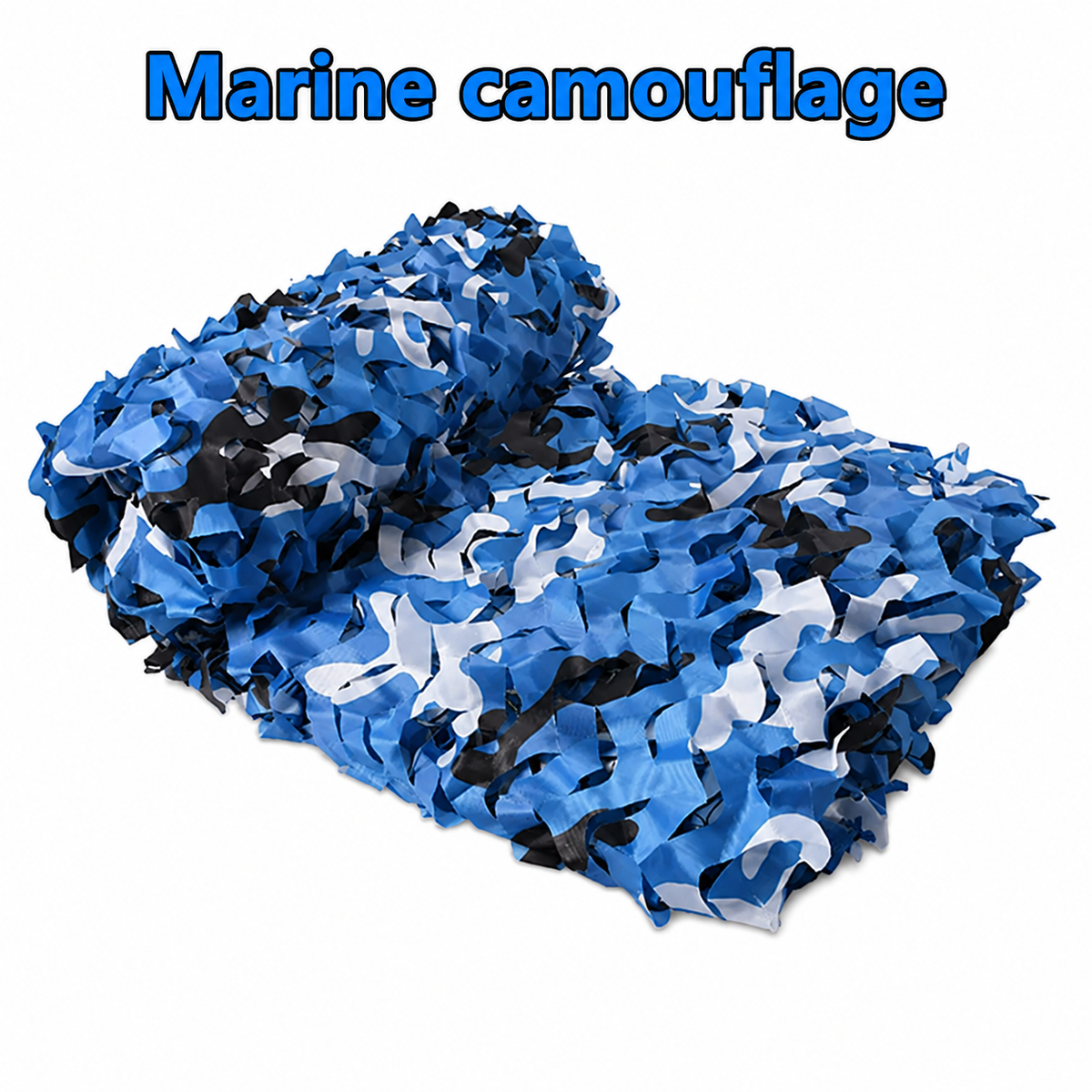 Camouflage Nylon Net Shade Cloth for Outdoor Camping and Garden Decoration, Foldable, Multiple Sizes, Shelter | Sansoti