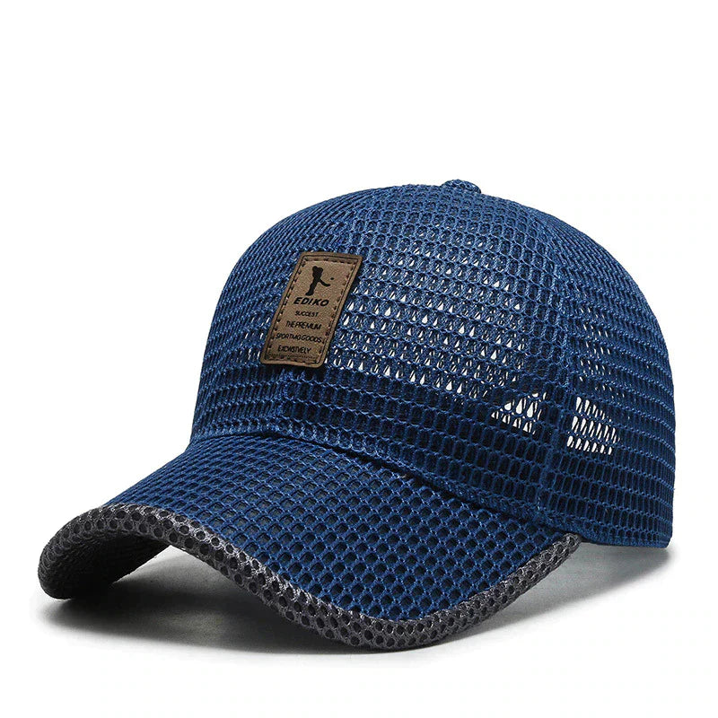 Luchtige Zomer Pet Mesh Verstelbaar Snapback Sportcap met Ademend Gaas | Sansoti