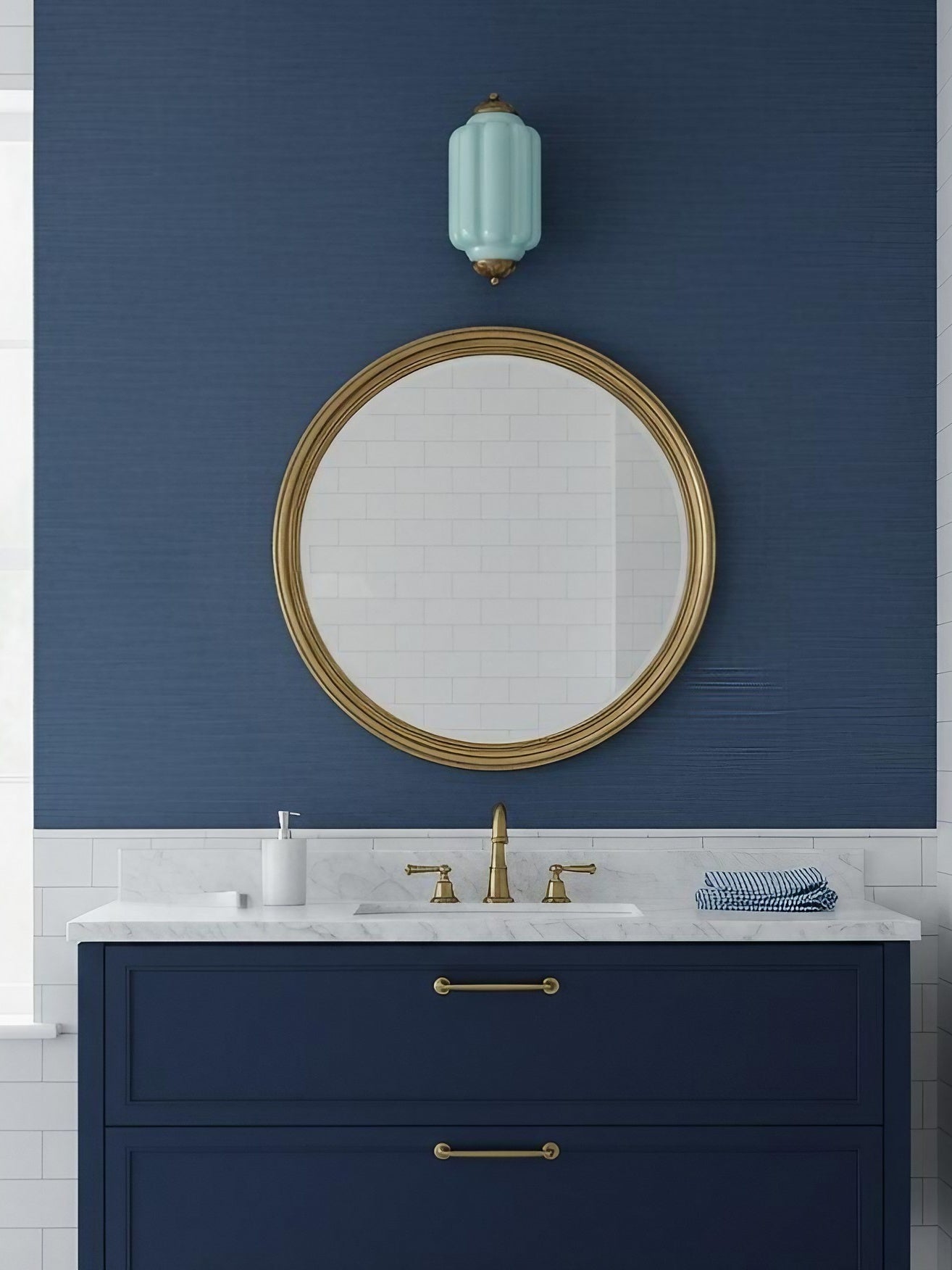 Wandlamp Melkglas voor Slaapkamer Gang Scandinavische Stijl | Sansoti