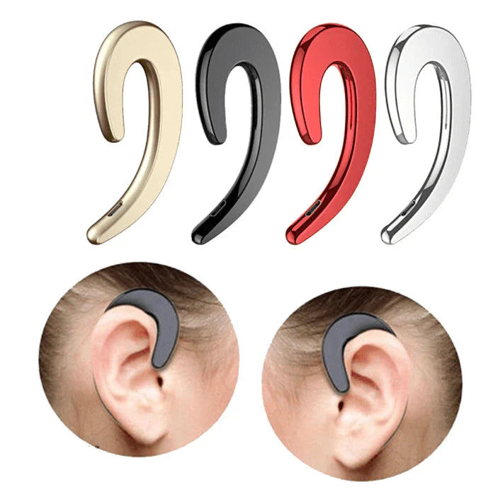 Wireless Bone Conduction Earbuds with Hook Design – Rechargeable & Waterproof | Sansoti