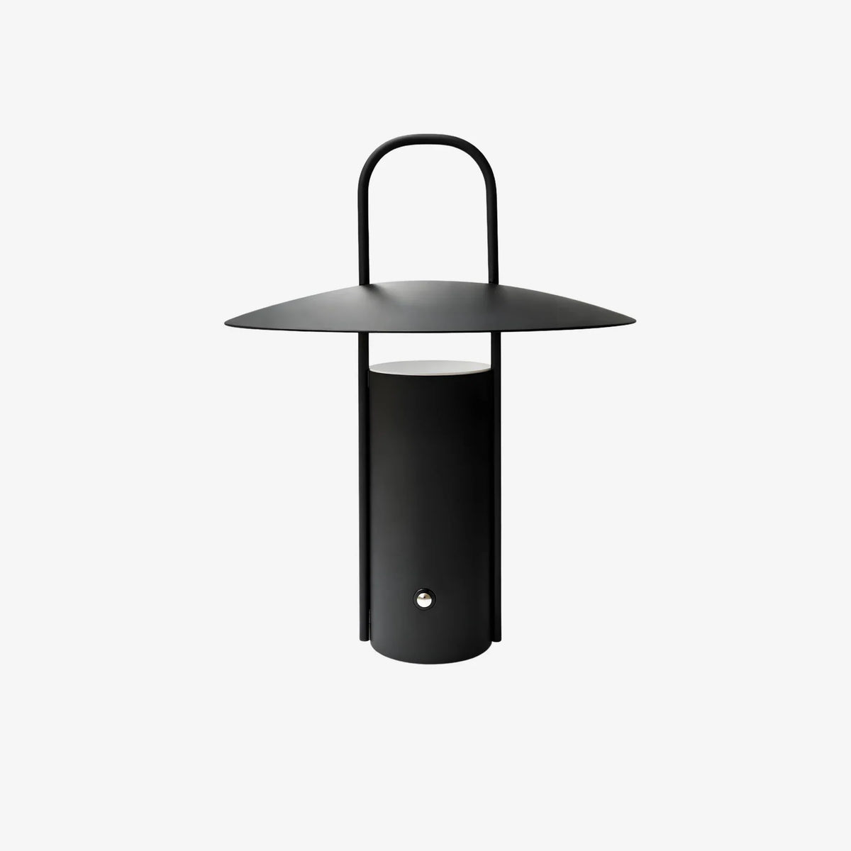 Portable Table Lamp with Handle 24 cm Dimmable Rechargeable LED Scandinavian Design for Indoor and Outdoor Use | Sansoti