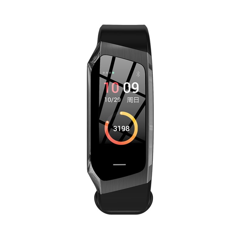 Slimme Fitness Tracker met Hartslagmeter en Bloeddrukfunctie - 24/7 Gezondheidsmonitoring & Sporttracking | Sansoti