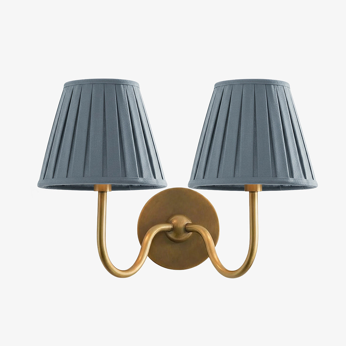Wandlamp met Geplisseerde Stoffen Kap – Klassieke Verlichting voor Slaapkamer en Woonkamer | Sansoti