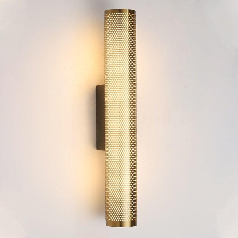 Bara Luxe Wandlamp – Gouden Wandverlichting met Elegante Afwerking voor Badkamer & Slaapkamer | Sansoti