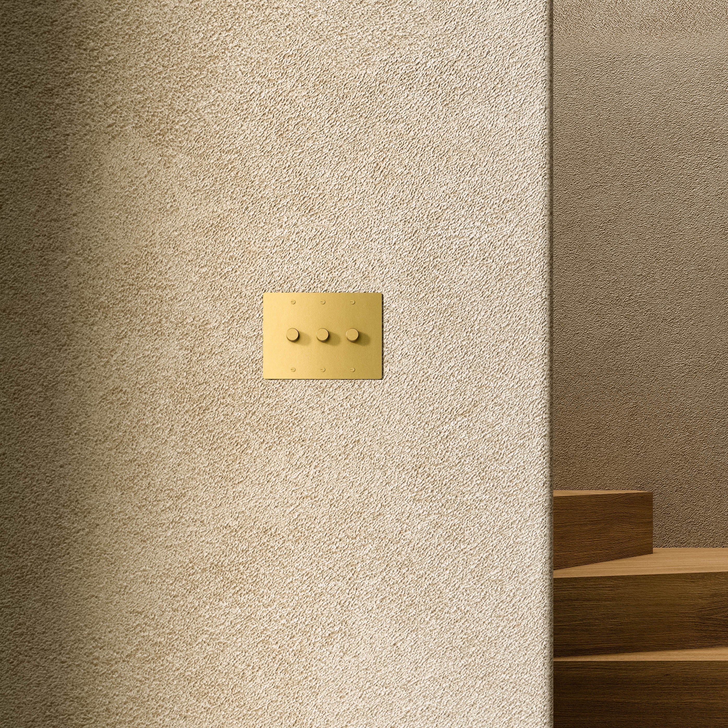 Luxe Messing Dimmer Schakelaar Met Draaiknop En Tijdloos Design | Sansoti