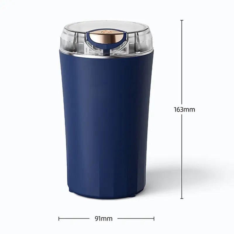 Elektrische Kruidenmolen RVS 80g 30000rpm Koffiemolen Specerijenmolen 220V Blauw Keuken Snel Malen Compact | Sansoti