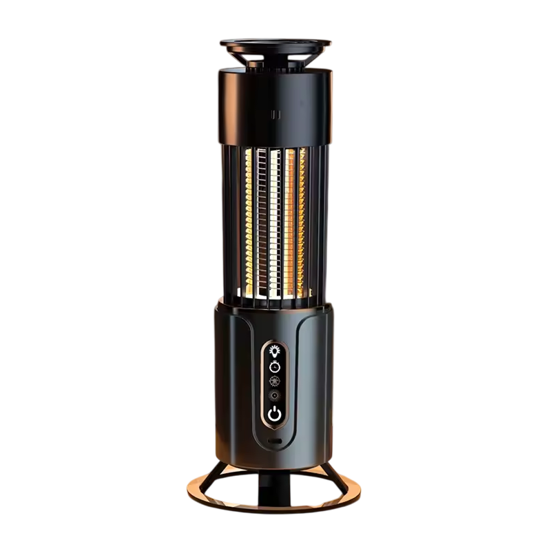 Electric Insect Trap UV Light 360° Protection Mosquito Control Timer Function Night Light Rechargeable | Sansoti