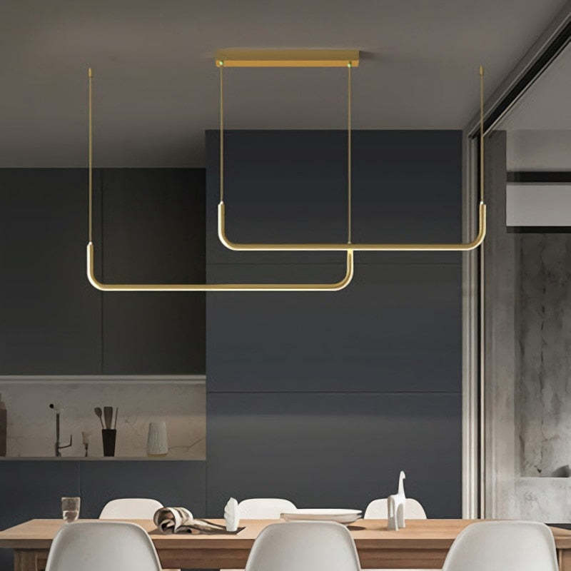 Minimalistische hanglamp met LED-verlichting – Modern design met warm licht | Sansoti