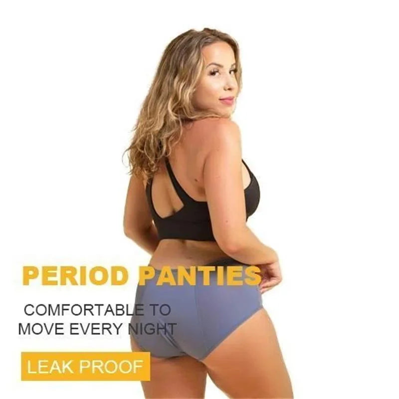 Hoogsluitende Menstruatie Ondergoed Absorberend voor Zware Flow Wasbare Incontinentiebroek Ultiem Comfort | Sansoti