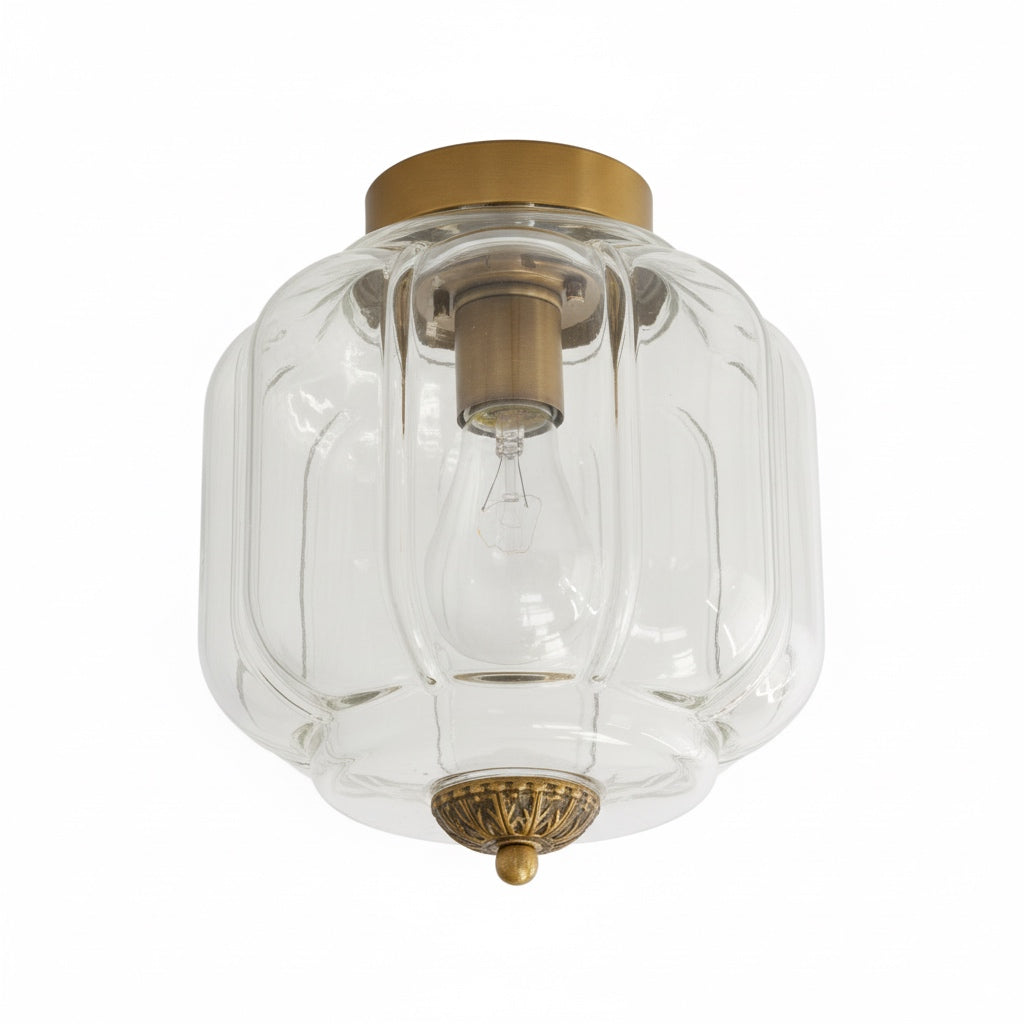 Plafondlamp Melkglas Glazen Kap Moderne Verlichting Scandinavische Stijl Woonkamer Eetkamer Slaapkamer Flush Mount | Sansoti