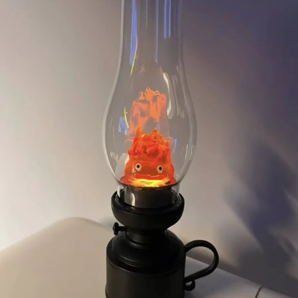 Vlamloze Nachtlamp Fantasiefiguur Retro Design Sfeerlicht Nachtkastje Decoratief LED Kinderkamer Slaapkamer | Sansoti