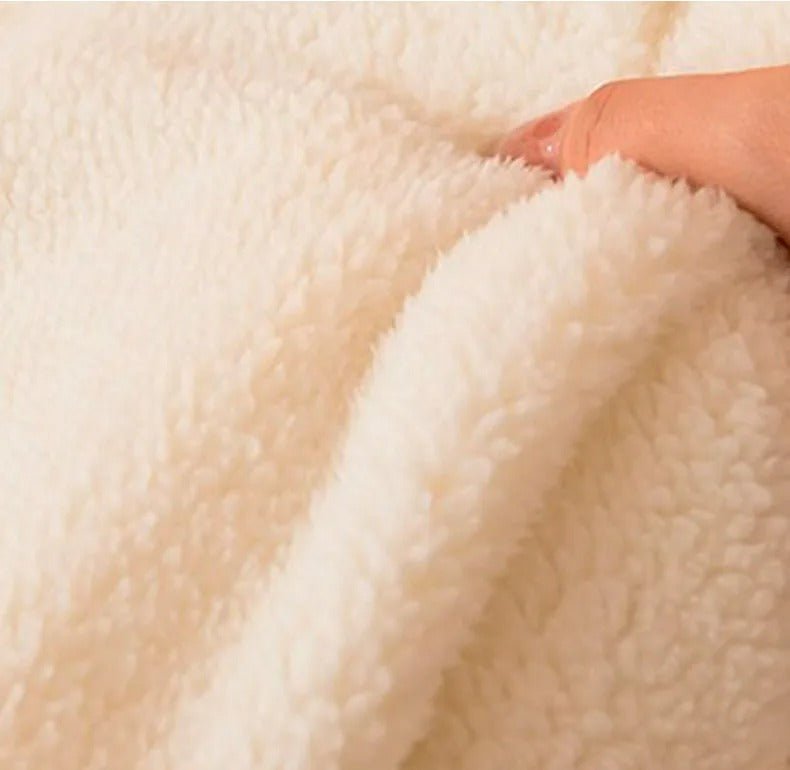 Sherpa Dekbed Omkeerbaar Zacht Fluffy Warmte Tweezijdig Alle Seizoenen Polyester | Sansoti