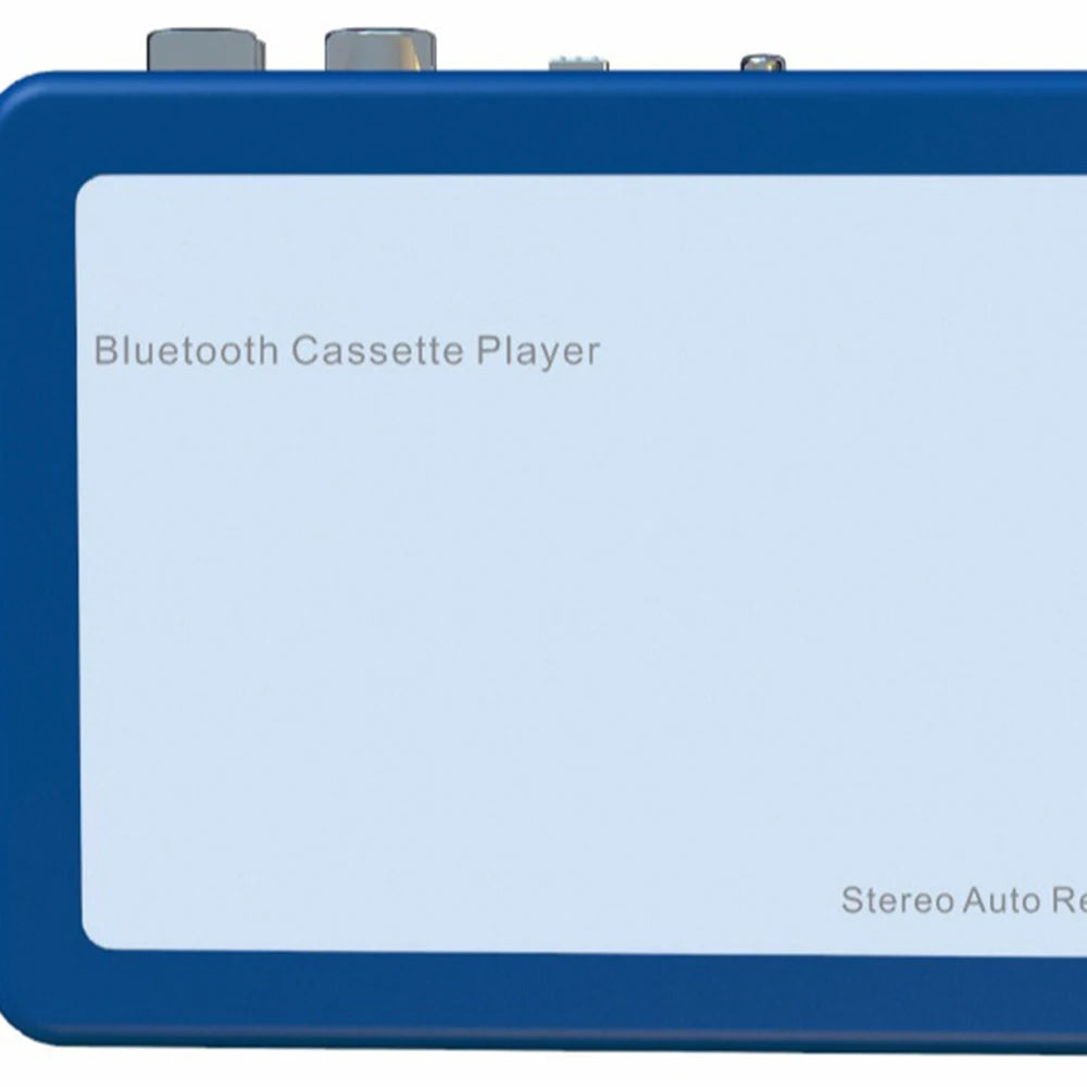 Draagbare Cassettespeler met Bluetooth en Auto-Reverse Functie voor Nostalgische Retro Muziekbeleving | Sansoti