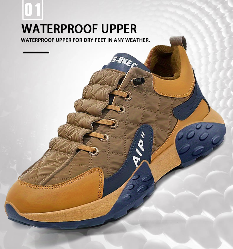 Lichtgewicht Ademende Sneakers voor Comfortabele Voeten – Orthopedische Steun en Waterafstotend | Sansoti