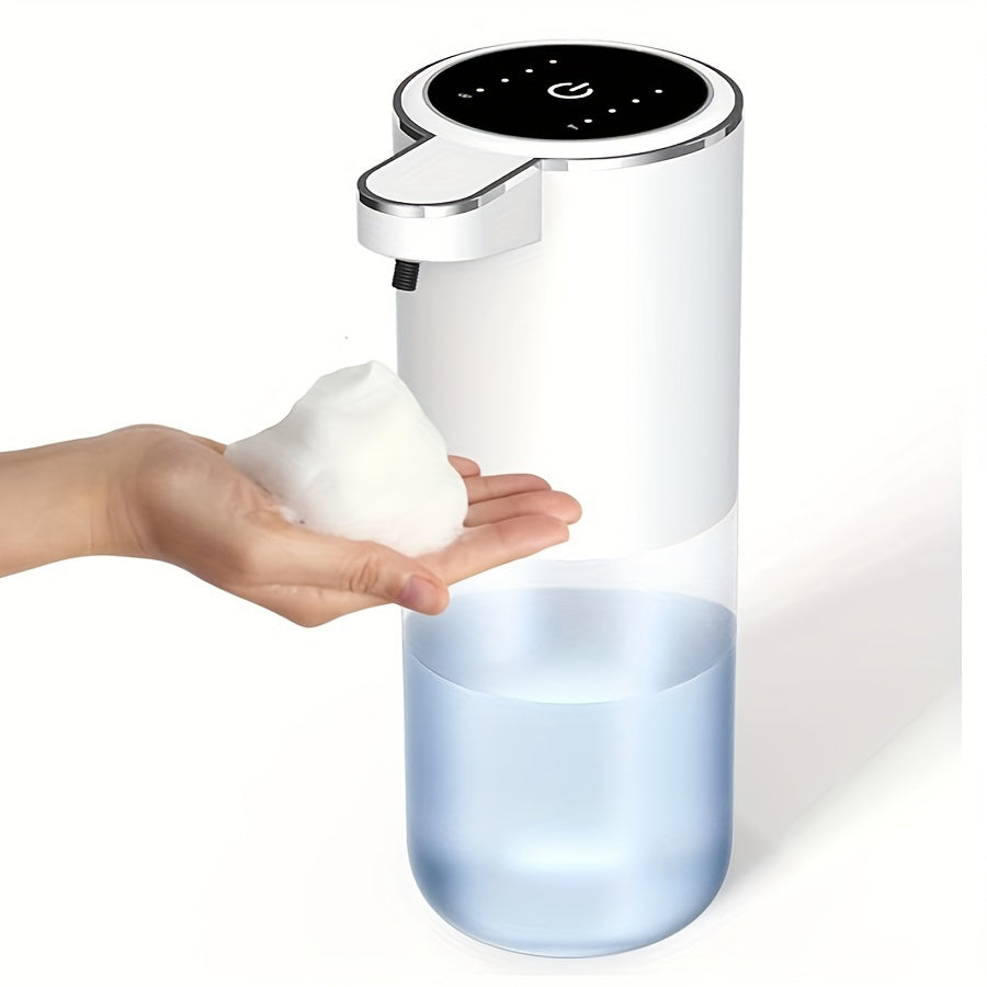 Automatische Zeepdispenser Sensor 380ml Kunststof Wit Badkamer Keuken Wandmontage Schuimdispenser USB Oplaadbaar | Sansoti