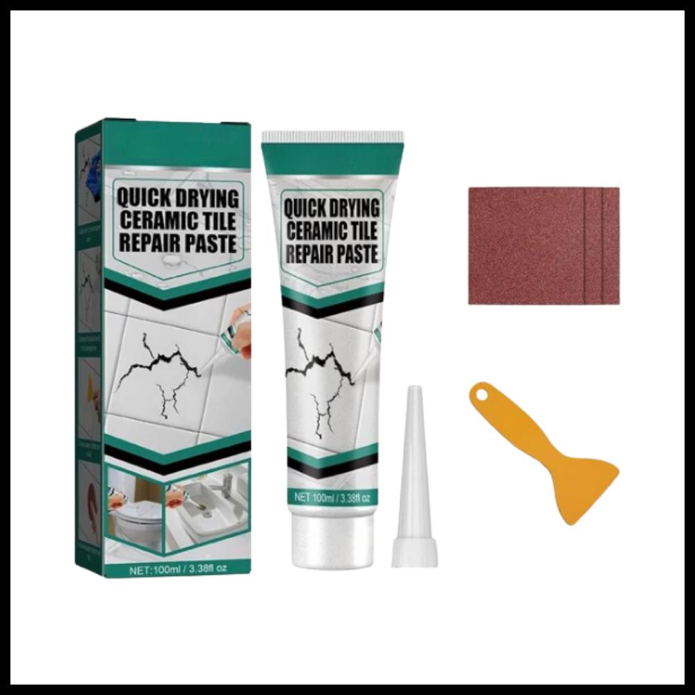 Keramische Voegenpasta Reparatieset 100ml Wit Waterbestendig | Sansoti