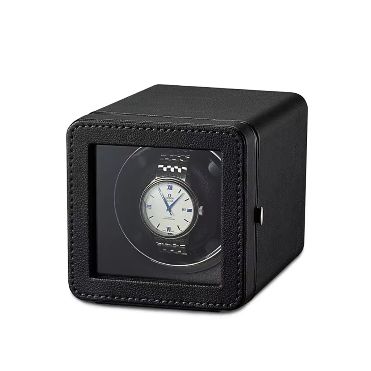 Automatic Watch Winder Box with Five Rotation Programs LED Lighting Watch Winder Luxury Display | Sansoti