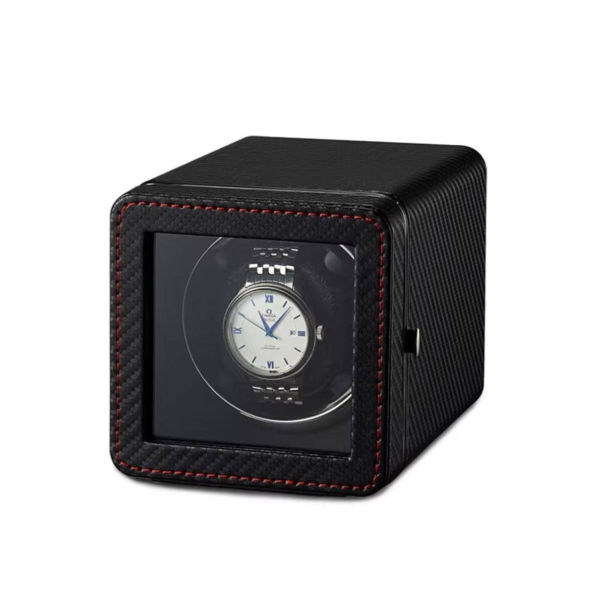 Automatic Watch Winder Box with Five Rotation Programs LED Lighting Watch Winder Luxury Display | Sansoti