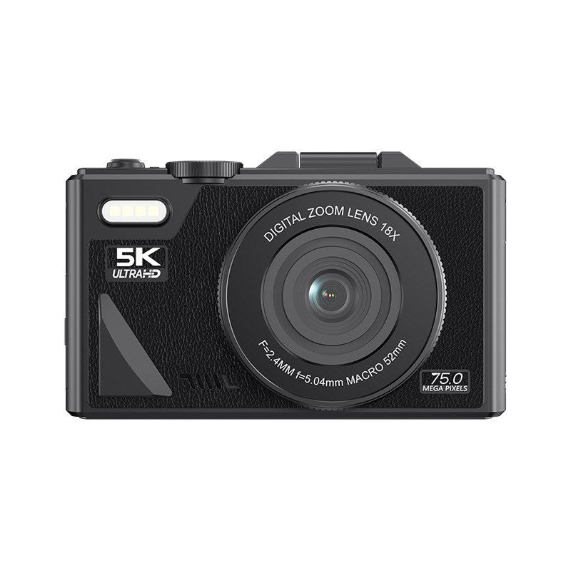 Caméra vlog numérique 4K Ultra HD 48MP avec zoom 18X, écran orientable et WiFi, pour la création de contenu et la vidéographie | Sansoti