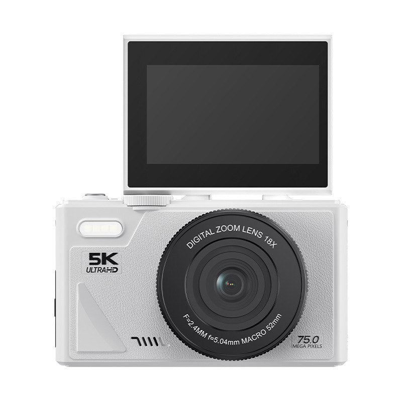 Caméra vlog numérique 4K Ultra HD 48MP avec zoom 18X, écran orientable et WiFi, pour la création de contenu et la vidéographie | Sansoti
