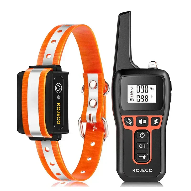 Opvoedingshalsband Hond met Afstandsbediening 1000m Bereik IP67 Waterdicht 3 Trainingsmodi Hondentraining | Sansoti