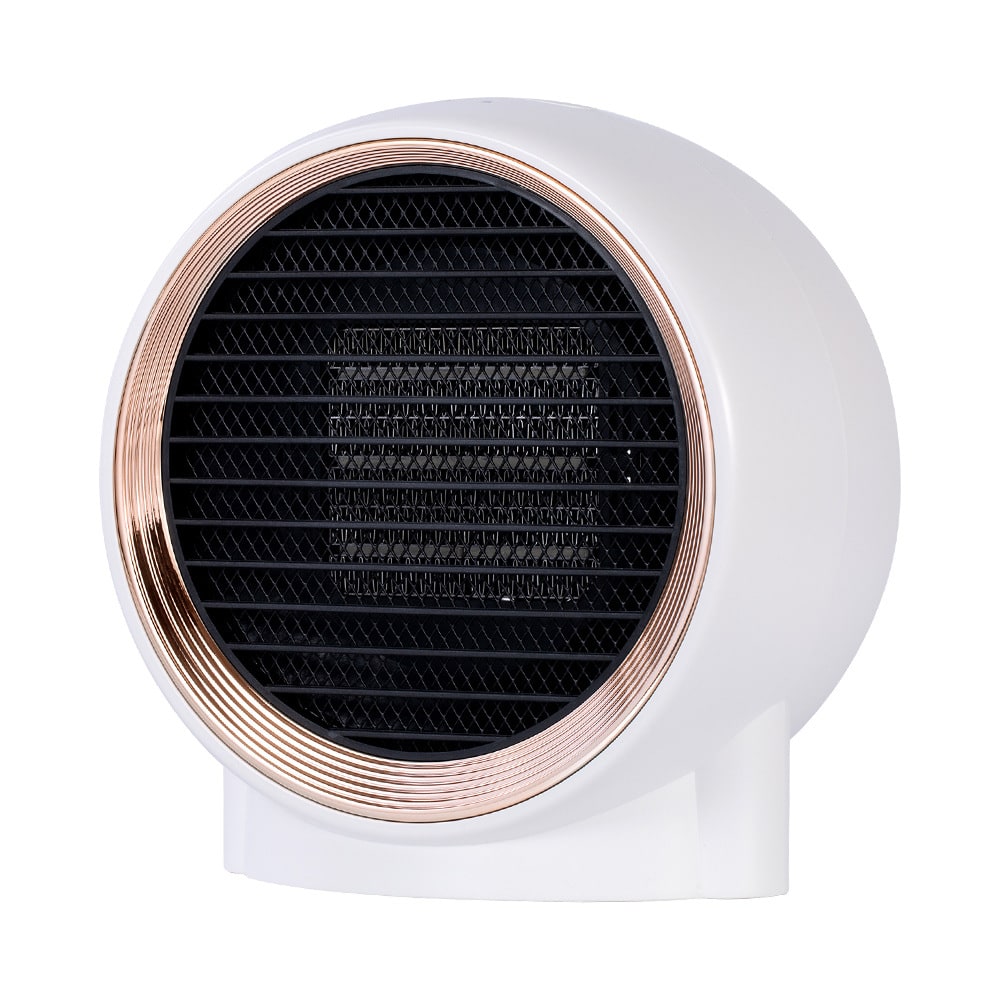 Ceramic Desk Heater 2 Heat Settings Whisper-Quiet PTC Element Safe Compact Energy-Efficient Office | Sansoti