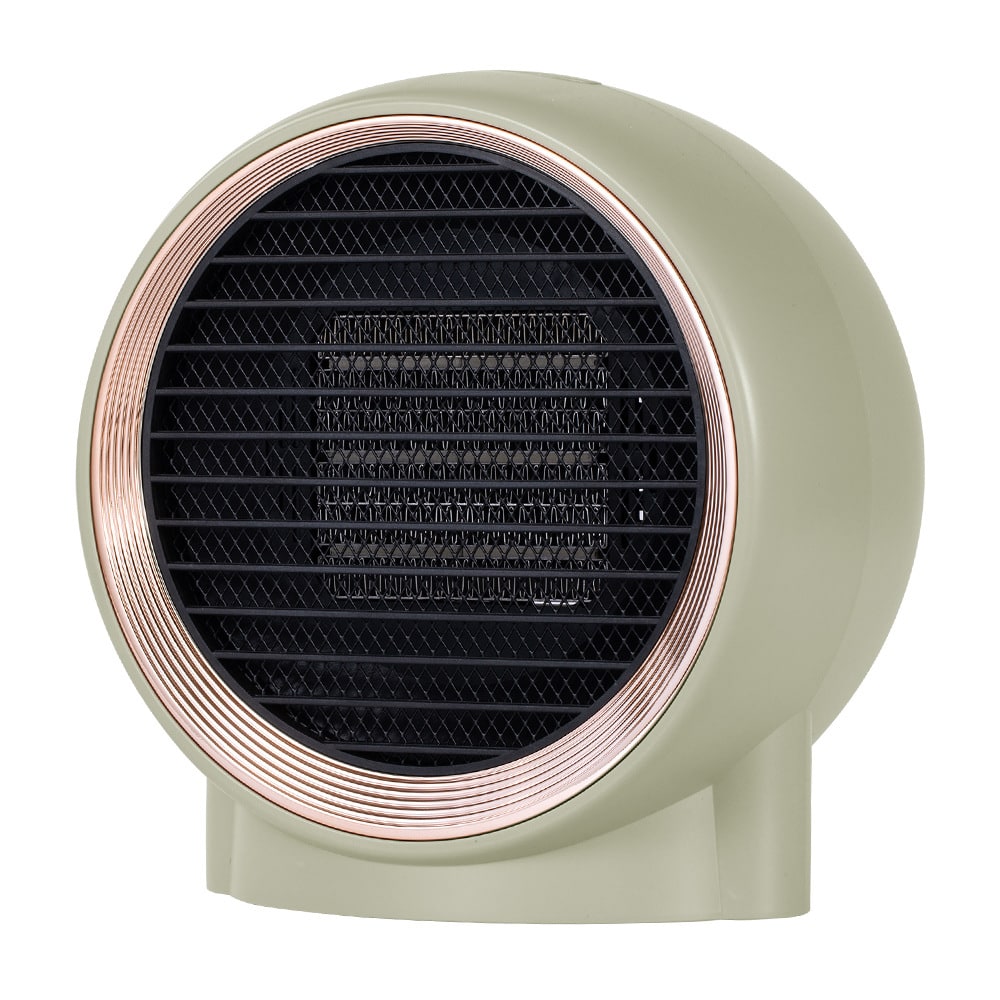 Ceramic Desk Heater 2 Heat Settings Whisper-Quiet PTC Element Safe Compact Energy-Efficient Office | Sansoti