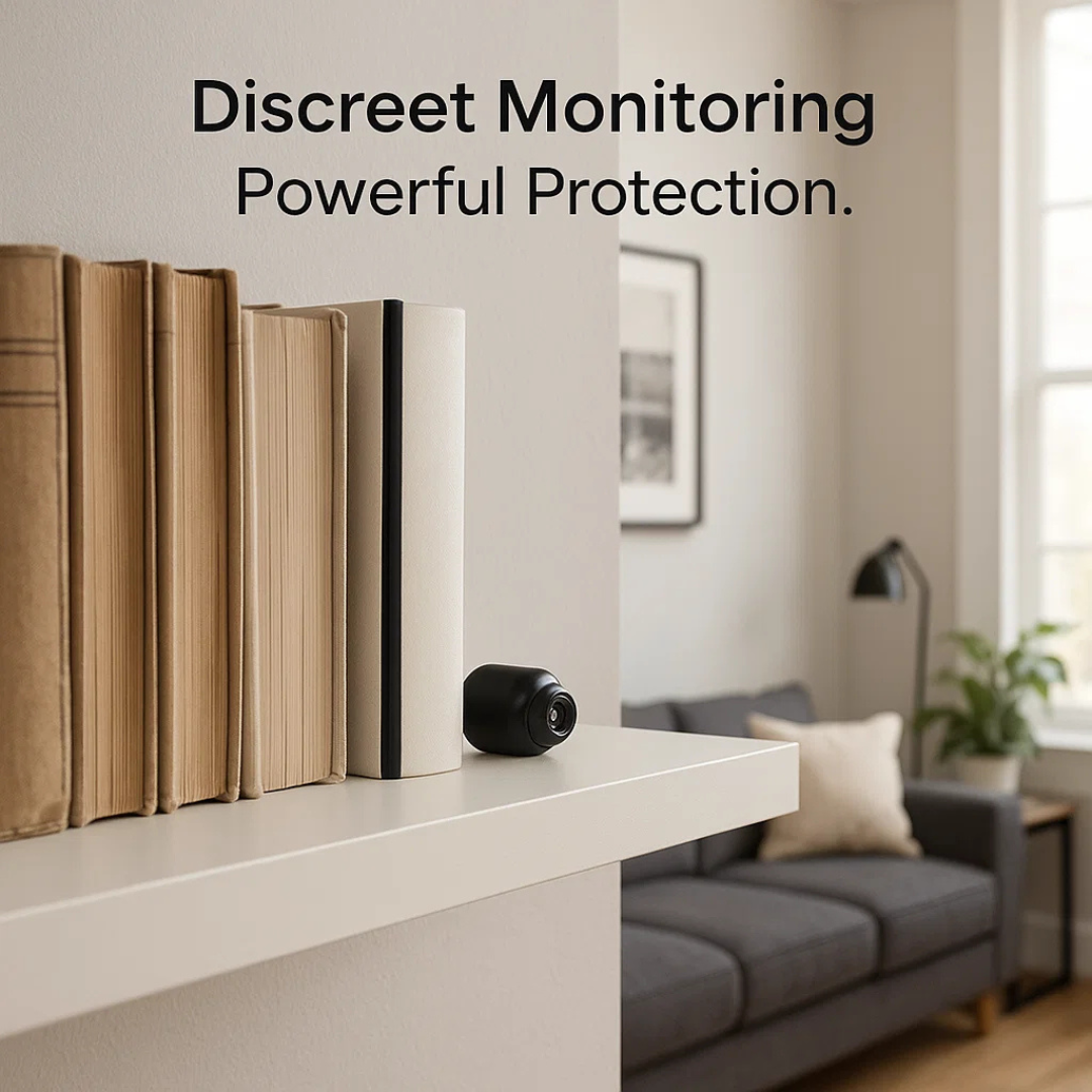 Draadloze Beveiligingscamera Full HD met Nachtzicht WiFi Bewegingsdetectie voor Slimme Thuisbeveiliging | Sansoti