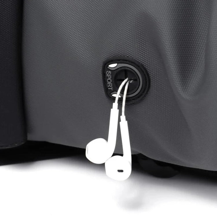 25-l-Rucksack mit Rollverschluss, wasserdicht, Laptopfach, USB-Ladeanschluss, Reiserucksack für den täglichen Gebrauch, Schule, Arbeit und Outdoor-Aktivitäten | Sansoti
