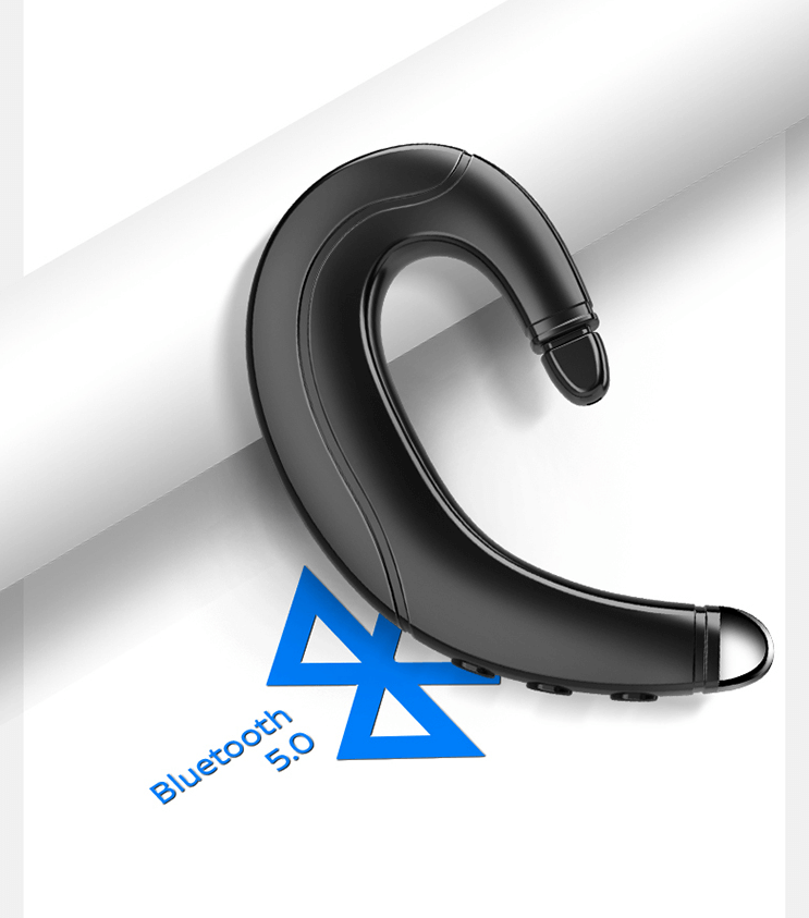 Kabellose Open-Ear-Kopfhörer mit Knochenleitung, Bluetooth 5.0, Sportkopfhörer, wasserbeständig, 12 Stunden Wiedergabezeit | Sansoti