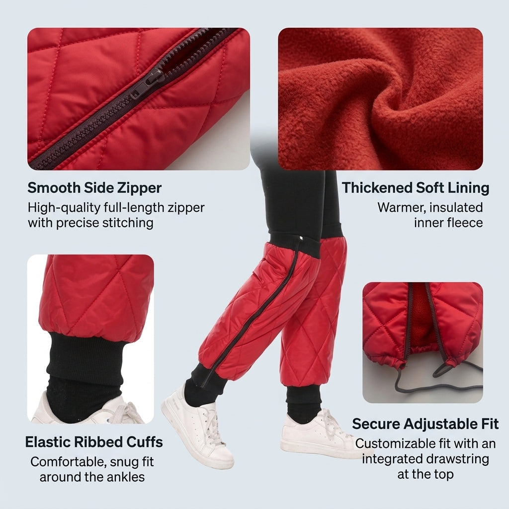 Thermische Knieschoner, Ärmel, Schutz, Sport, Training, Wärme, Komfort, Flexibel, Polyester, 60 70cm | Sansoti