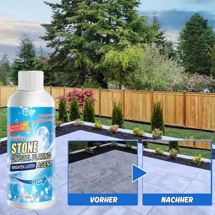 Biologisch abbaubarer Natursteinreiniger für Marmor und Granit, Reinigungsmittel für drinnen und draußen | Sansoti