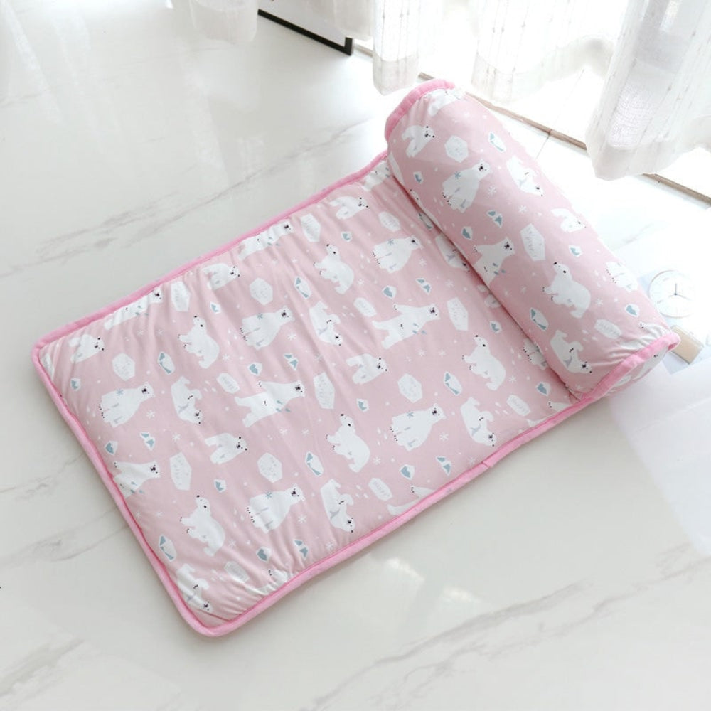 Tapis rafraîchissant pour chiens et chats | Coussin pour animaux auto-rafraîchissant, coin de repos estival frais et confortable, espace de couchage | Sansoti